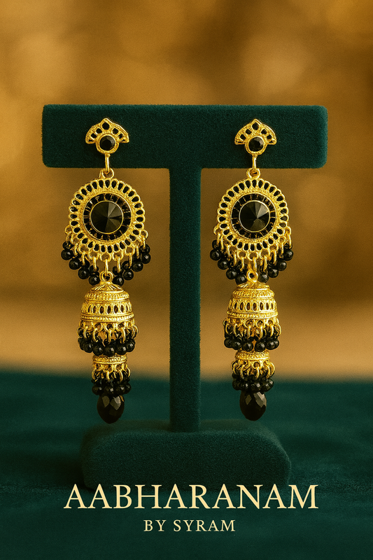 Royal Heritage Jhumka Earrings – 6 Color Variants